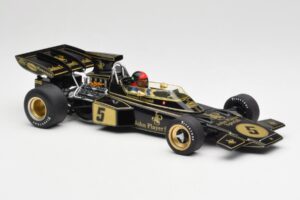 Lotus 72D #5 E. Fittipaldi John Player Special GP Spain 1972 MCG 1:18 MCG18610F Metall – Bild 2 von 6