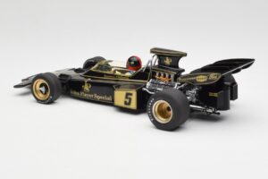 Lotus 72D #5 E. Fittipaldi John Player Special GP Spain 1972 MCG 1:18 MCG18610F Metall – Bild 4 von 6