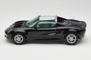 Lotus Elise S1 Roadster Schwarz Chrono 1:18 CH001 Metall – Bild 4 von 8