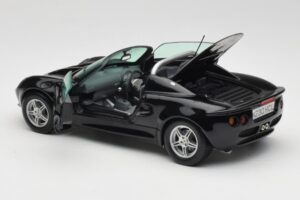 Lotus Elise S1 Roadster Schwarz Chrono 1:18 CH001 Metall – Bild 5 von 8