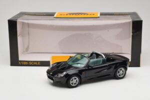 Lotus Elise S1 Roadster Schwarz Chrono 1:18 CH001 Metall – Bild 8 von 8