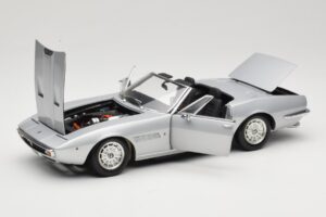 Maserati Ghibli Spyder Silber Minichamps 1:18 100122330 Metall – Bild 2 von 7