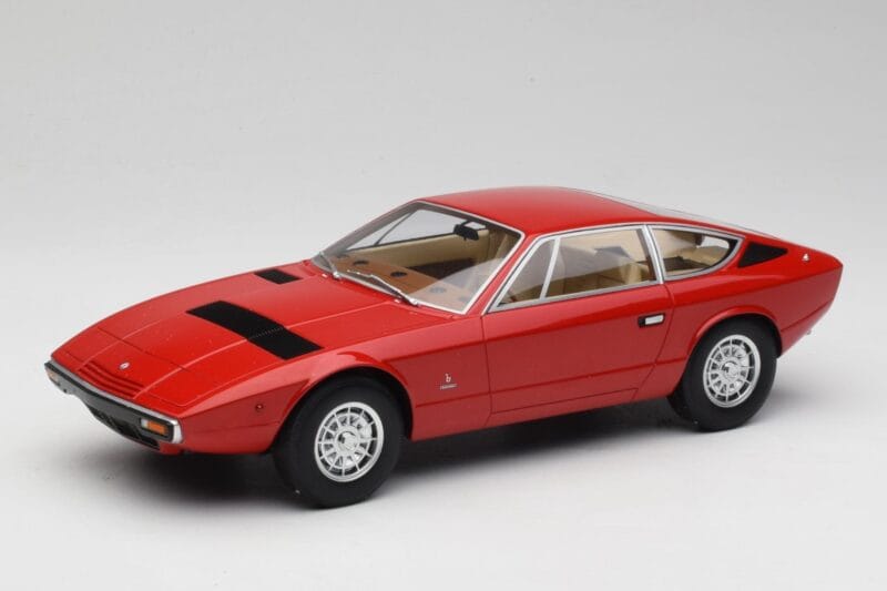 Maserati Khamsin Rot Minichamps 1:18 107123821 Resin