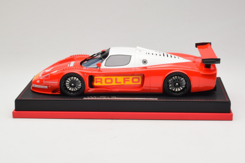 Maserati MC12 Rolfo Rot-Weiß Gl Model 1:18 REMC031 Resin