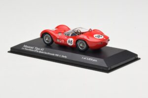 Maserati Tipo 61 #98 C. Shelby Times Mirror Grand Prix Riverside 1960 Minichamps 1:43 400601298 Metall – Bild 3 von 4