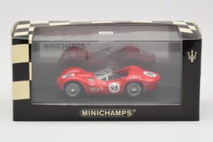 Maserati Tipo 61 #98 C. Shelby Times Mirror Grand Prix Riverside 1960 Minichamps 1:43 400601298 Metall – Bild 4 von 4