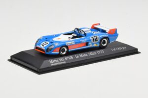 Matra Simca MS670B #12 J-P. Beltoise / J-P. Jabouille / J-P. Jaussaud 24 Hours of Le Mans 1973 Minichamps 1:43 430731112 Meta – Bild 2 von 4