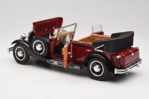 Maybach DS8 Zeppelin Rot Anson 1:18 30413 Metall – Bild 5 von 8