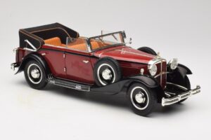 Maybach DS8 Zeppelin Rot Anson 1:18 30413 Metall – Bild 6 von 8