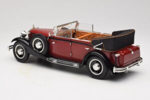 Maybach DS8 Zeppelin Rot Anson 1:18 30413 Metall – Bild 7 von 8
