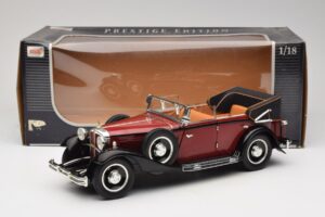 Maybach DS8 Zeppelin Rot Anson 1:18 30413 Metall – Bild 8 von 8