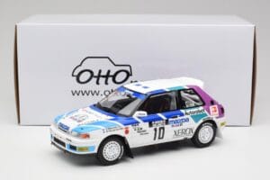 Mazda 323 GTX #10 T. Makinen / S. Harjanne 1000 Lakes Rally 1991 Otto 1:18 OT1099 Resin – Bild 6 von 6