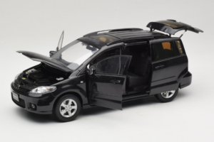 Mazda 5 Schwarz Paudi 1:18 2169BK Metall – Bild 2 von 8