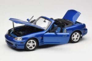 Mazda MX-5 NA 10th Anniversary Blue Metallic Gate 1:18 01071 Metall – Bild 2 von 8