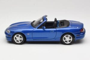 Mazda MX-5 NA 10th Anniversary Blue Metallic Gate 1:18 01071 Metall – Bild 4 von 8