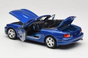 Mazda MX-5 NA 10th Anniversary Blue Metallic Gate 1:18 01071 Metall – Bild 5 von 8