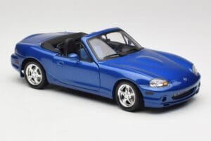 Mazda MX-5 NA 10th Anniversary Blue Metallic Gate 1:18 01071 Metall – Bild 6 von 8