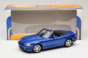 Mazda MX-5 NA 10th Anniversary Blue Metallic Gate 1:18 01071 Metall – Bild 8 von 8