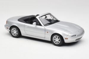 Mazda MX-5 Miata NA Highlight Silber Gate 1:18 1015 Metall – Bild 6 von 8