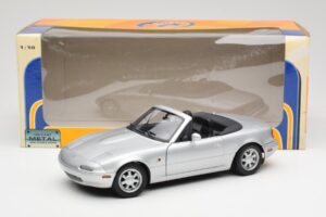 Mazda MX-5 Miata NA Highlight Silber Gate 1:18 1015 Metall – Bild 8 von 8