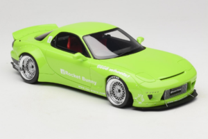 Mazda RX-7 FD Rocket Bunny Pearl Green Otto 1:18 OT1155 Resin – Bild 4 von 6