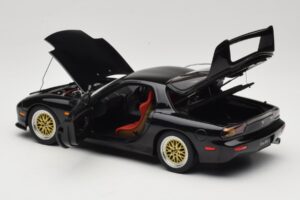 Mazda RX-7 FD Tuned Version Brilliant Black AUTOart 1:18 75968 Metall – Bild 5 von 8