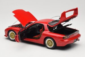 Mazda RX-7 FD Tuned Version Vintage Red AUTOart 1:18 75969 Metall – Bild 5 von 8
