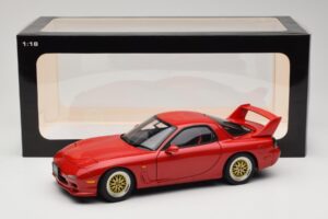 Mazda RX-7 FD Tuned Version Vintage Red AUTOart 1:18 75969 Metall – Bild 8 von 8