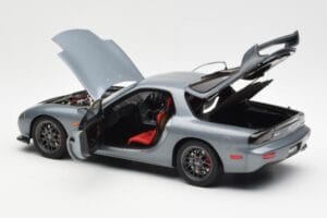 Mazda RX-7 FD Spirit R Type A Grau Metallic AUTOart 1:18 75987 Metall – Bild 5 von 8