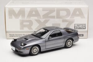 Mazda Savanna RX-7 FC3S Grau Wheelart 1:18 WA180401 Metall – Bild 10 von 10