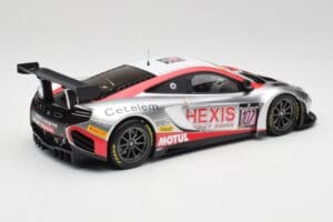 McLaren 12C GT3 Hexis Racing #107 O. Panis / F. Cazenave 24 Hours of Spa 2013 Minichamps 1:18 151131397 Metall – Bild 2 von 6