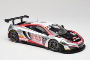 McLaren 12C GT3 Hexis Racing #107 O. Panis / F. Cazenave 24 Hours of Spa 2013 Minichamps 1:18 151131397 Metall – Bild 4 von 6