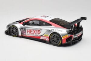 McLaren 12C GT3 Hexis Racing #107 O. Panis / F. Cazenave 24 Hours of Spa 2013 Minichamps 1:18 151131397 Metall – Bild 5 von 6