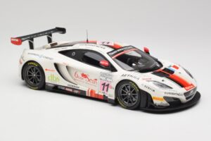 McLaren 12C GT3 #11 Art Grand Prix C. Leclerc / N. Parisy / A. Soucek Spa 24 Hours 2013 Minichamps 1:18 151131311 Metall – Bild 4 von 6