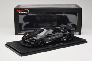McLaren 720S Liberty Walk Schwarz TopSpeed 1:18 TS0587 Resin – Bild 6 von 6