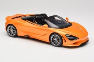 McLaren 750S Spider Papaya Orange GT Spirit 1:18 GT488 Resin – Bild 4 von 6