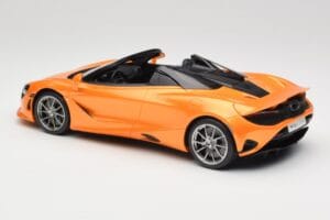 McLaren 750S Spider Papaya Orange GT Spirit 1:18 GT488 Resin – Bild 5 von 6