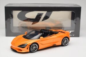 McLaren 750S Spider Papaya Orange GT Spirit 1:18 GT488 Resin – Bild 6 von 6