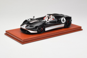 McLaren Elva Schwarz Silber AB Models 1:18 REMC022 Resin – Bild 2 von 7