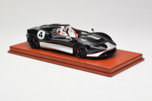McLaren Elva Schwarz Silber AB Models 1:18 REMC022 Resin – Bild 4 von 7