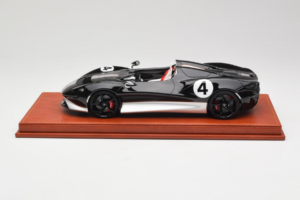 McLaren Elva Schwarz Silber AB Models 1:18 REMC022 Resin
