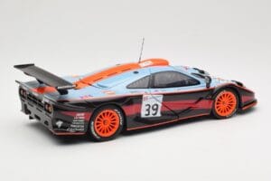 McLaren F1 GTR #39 Gulf R. Bellm / A. Gilbert / M. Sekiya 24 Hours of Le Mans 1997 UT Models 1:18 39725 Metall – Bild 3 von 8