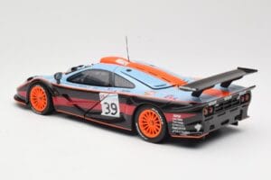 McLaren F1 GTR #39 Gulf R. Bellm / A. Gilbert / M. Sekiya 24 Hours of Le Mans 1997 UT Models 1:18 39725 Metall – Bild 7 von 8