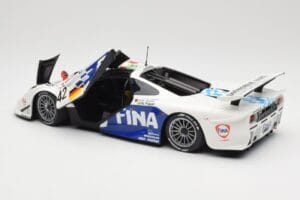 McLaren F1 GTR BMW Motorsport #42 J. Lehto / S. Soper / N. Piquet 24 Hours of Le Mans 1997 Minichamps 1:18 530133742 Metall – Bild 5 von 8