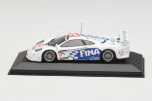 McLaren F1 GTR #9 Fina P. Kox / R. Ravaglia / A. Montermini 24 Hours of Le Mans 1997 Minichamps 1:43 MCLAREN002 Metall