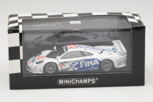 McLaren F1 GTR #9 Fina P. Kox / R. Ravaglia / A. Montermini 24 Hours of Le Mans 1997 Minichamps 1:43 MCLAREN002 Metall – Bild 5 von 5