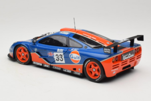 McLaren F1 GTR Gulf #33 R. Bellm / M. Weaver / J-J. Lehto 24 Hours of Le Mans 1996 UT Models 1:18 530161833 Metall – Bild 7 von 8