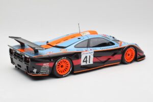 McLaren F1 GTR Gulf #41 P. Gounon / S. Oloffson 24 Hours of Le Mans 1997 Minichamps 1:18 530133741 Metall – Bild 3 von 8