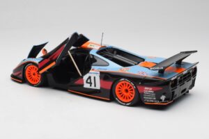 McLaren F1 GTR Gulf #41 P. Gounon / S. Oloffson 24 Hours of Le Mans 1997 Minichamps 1:18 530133741 Metall – Bild 5 von 8