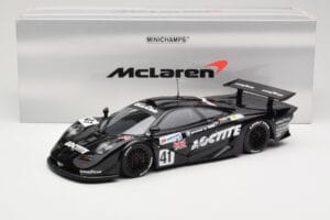 McLaren F1 GTR Gulf Team Davidoff #41 T. Bscher / E. Pirro / R. Capello 24 Hours of Le Mans 1998 Minichamps 1:18 530133841 Me – Bild 8 von 8